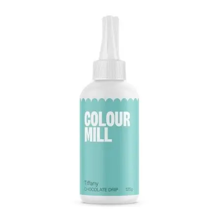 Colour Mill Choco Drip Tiffany 125g – Türkise Schokoglasur für Drip Cakes & Dekoration