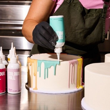 Colour Mill Choco Drip Tiffany 125g – Turquoise Chocolate Drip for Cakes & Desserts