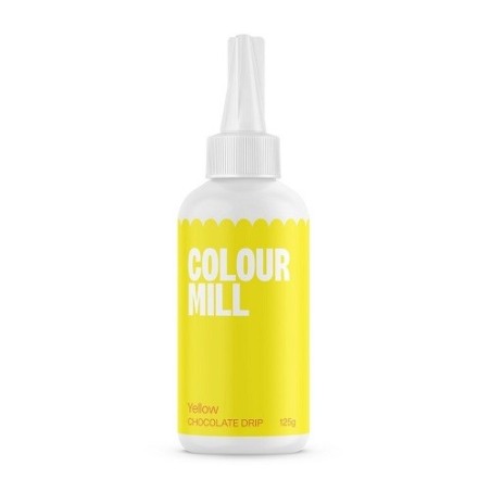 Colour Mill Choco Drip Yellow 125g – Vibrant Chocolate Drip for Cakes & Treats