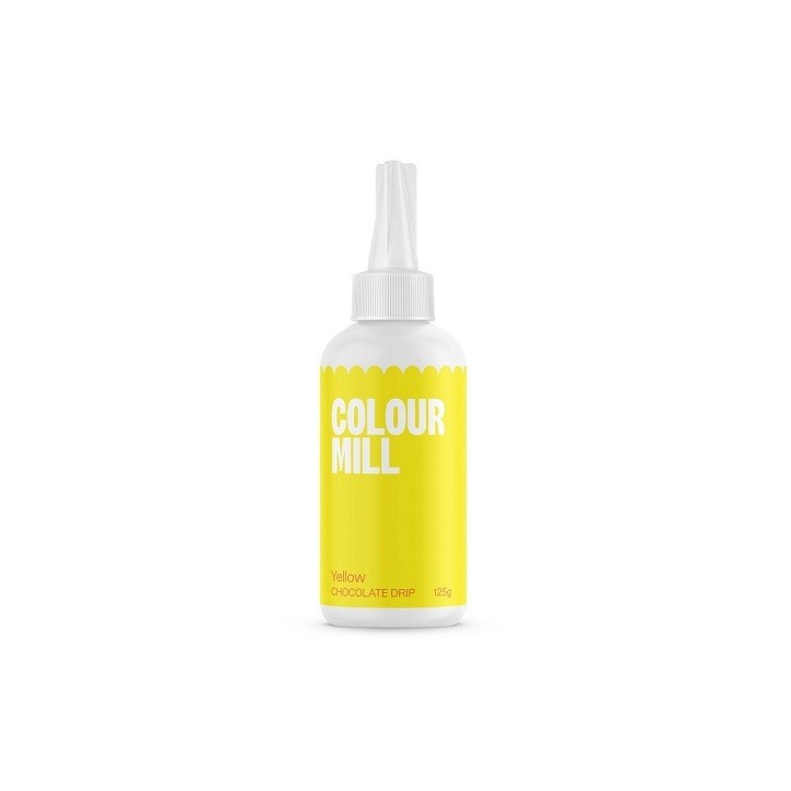 Colour Mill Choco Drip Yellow 125g – Vibrant Chocolate Drip for Cakes & Treats Colour Mill Choco Drip Yellow 125g – Vibrant Chocolate Drip for Cakes & Treats