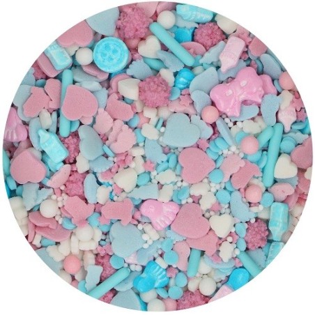 FunCakes 3D Sprinkle Medley Baby Bliss Streudekor, 70g