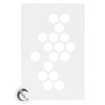 Plate-it Hexagon Teller-Schablonen Set, 6 Stück