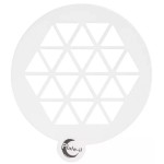 Plate-it Hexagon Teller-Schablonen Set, 6 Stück