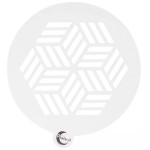 Plate-it Hexagon Teller-Schablonen Set, 6 Stück