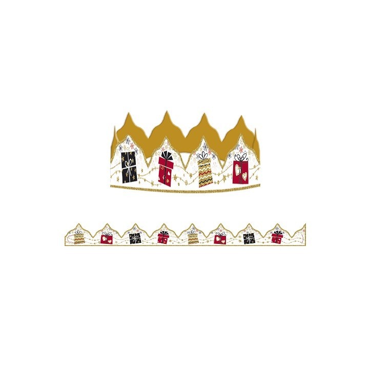 DeKora Epiphany Party Crown – Gift Design Paper Crown 51cm DeKora Epiphany Party Crown – Gift Design Paper Crown 51cm
