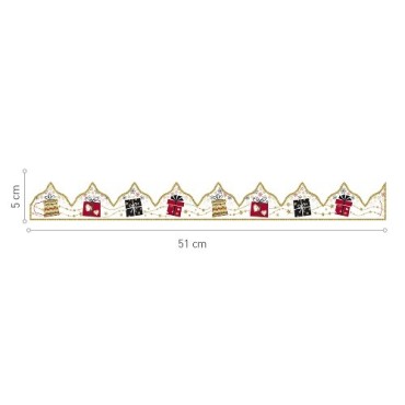 DeKora Epiphany Party Crown – Gift Design Paper Crown 51cm