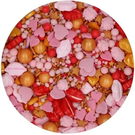 FunCakes 3D Sprinkle Medley Secret Valentine, 70g