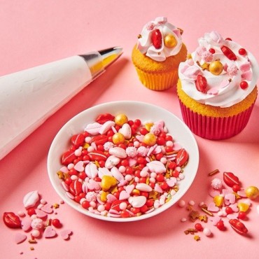 FunCakes 3D Sprinkle Medley Secret Valentine, 70g