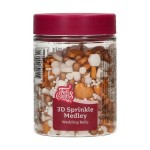 FunCakes 3D Sprinkle Medley Wedding Bells, 70g