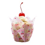PME Tulip Muffin Förmchen CHERRY CHECKERBOARD, 24 Stück