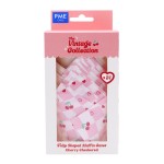 PME Tulip Muffin Förmchen CHERRY CHECKERBOARD, 24 Stück
