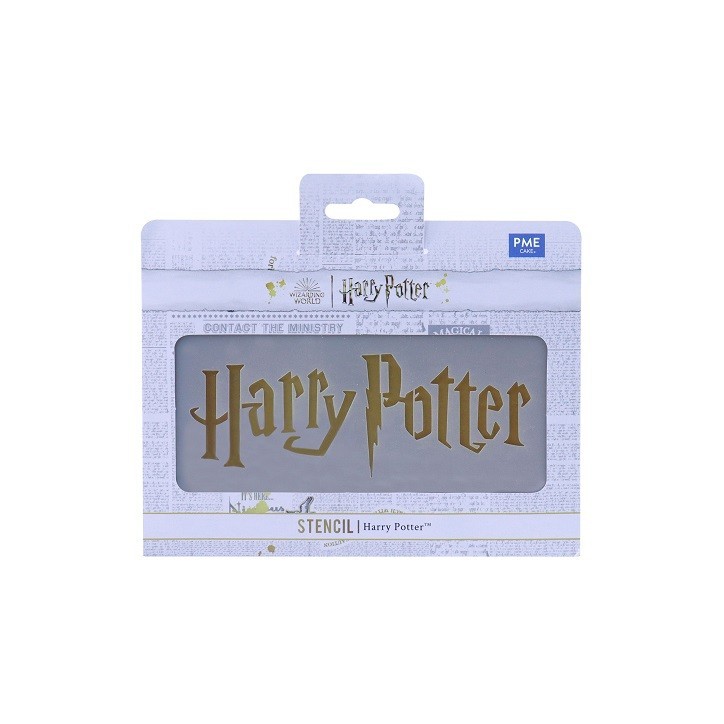 PME Harry Potter Torten-Schablone – Offizielles Logo | 150x55 mm PME Harry Potter Torten-Schablone – Offizielles Logo | 150x55 mm