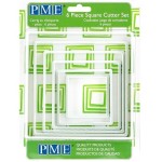 PME 6-pcs Square Cutter Set 46-126mm