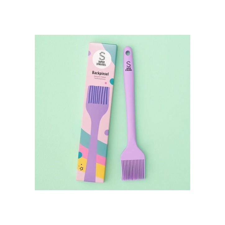 SuperBackpinsel Lila – Silikon Backpinsel von Super Streusel