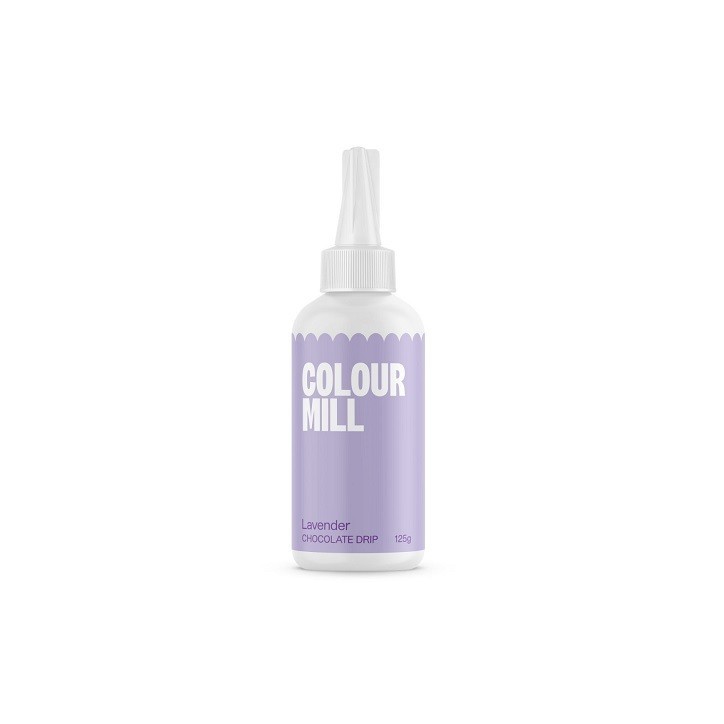 Colour Mill Choco Drip Lavender 125g – Zartlila Schokoladenglasur für Drip Cakes