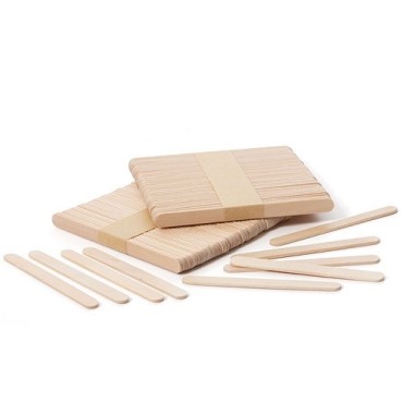 Decora Wooden Ice Cream Sticks 10x93mm – 2400 pcs | Beechwood | For Sweets & Frozen Treats