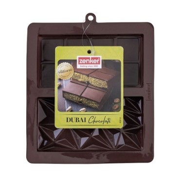 Zenker Schokoladenform Dubai Chocolate Bar