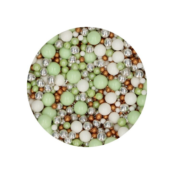 FunCakes Soft Pearls Mix Botanical Bliss, 80g