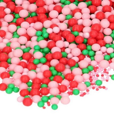 FunCakes Soft Pearl Mix Watermelon Party Streudekor, 80g