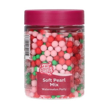 FunCakes Soft Pearl Mix Watermelon Party, 80g