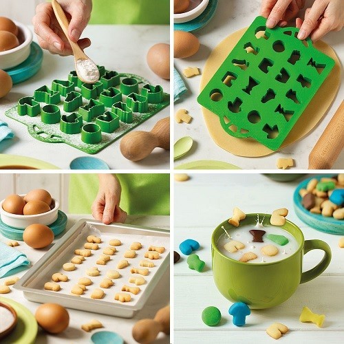 Decora Mini Football CupCookies Cutter for 18 pcs