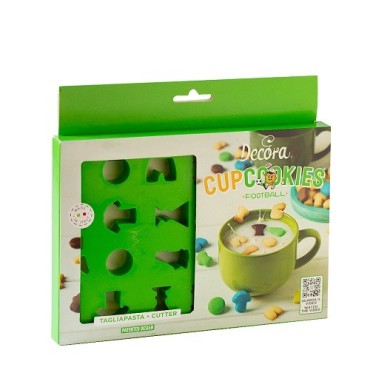 Decora Mini Football CupCookies Cutter for 18 pcs