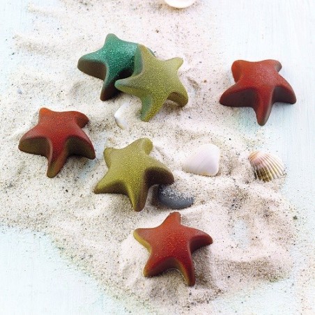 Silikomart Pralinenform Choco Starfish- 3d Choco Mould