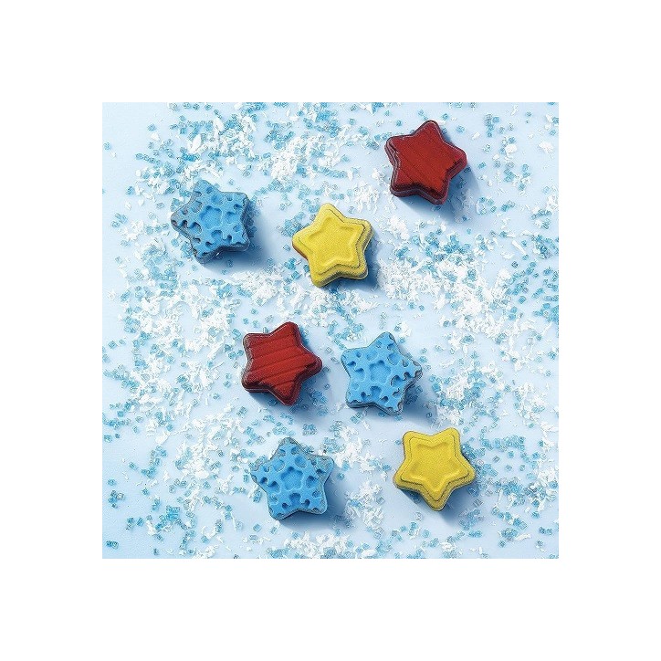 Silikomart Chocolate Mould Choco Winterstars - Chocolate 3D Silicone Mould