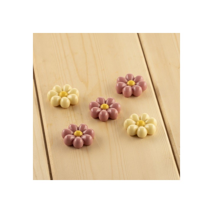 Silikomart Chocolate Mould Choco Flower - Chocolate 3D Silicone Mould