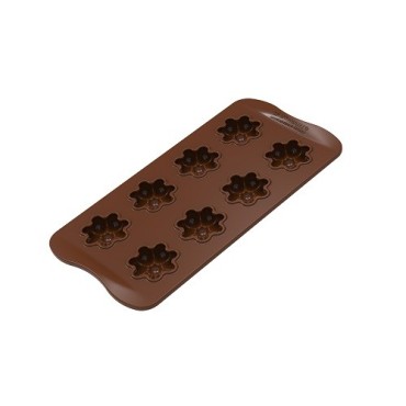 Silikomart Chocolate Mould Choco Flower - Chocolate 3D Silicone Mould