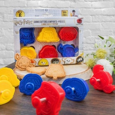 Harry Potter Cookie Cutter Set, 6 pcs