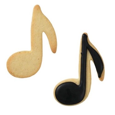 Musik Ausstecher - Musiknoten Ausstechform 🎵 🍪