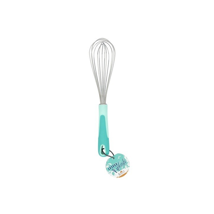 Birkmann Whisk Turquoise 27 cm – Colorful kitchen helper for creative baking