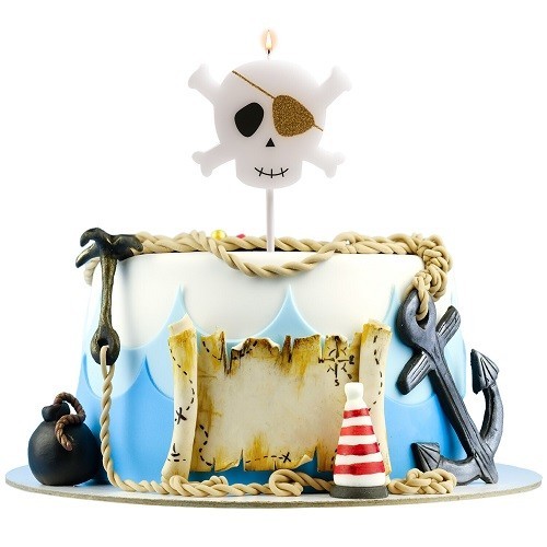 Dekora Pirate Cake Candle, 1 pcs