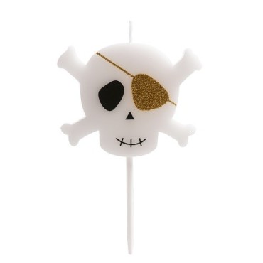 Dekora Skull Cake Candle, 1 pcs
