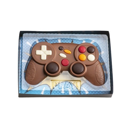 DeKora Game Controller aus Vollmilchschokolade, 7x12cm