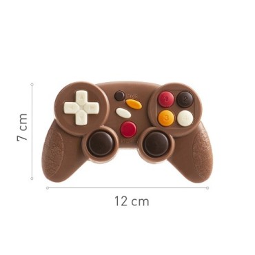 Dekora Schokoladen Game Controller – Vollmilchschokolade 7x12 cm für Gamer