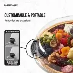 Farberware Build-a-Board Bambus Charcuterie board rund, 35cm