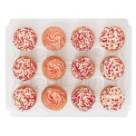 PME 3 Plastic Cupcake Containers 12 cavities PME 3 Plastic Cupcake Containers 12 cavities
