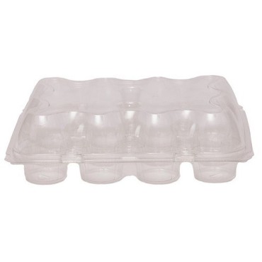 PME Cupcake Carrier – Pack of 3 x 12 Cup Holders, Stackable & Reusable