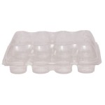 PME 3 Plastic Cupcake Containers 12 cavities PME 3 Plastic Cupcake Containers 12 cavities