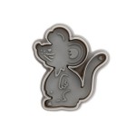 Städter Mouse Cookie Cutter with Ejector 5.5cm