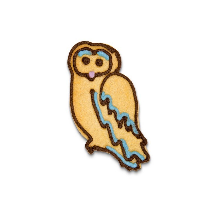 Städter Owl Embossing Cookie Cutter – 9 x 4 cm – for Harry Potter & Forest Cookies