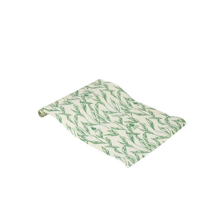 Natural Elements Vegane Wachstuch-Rolle – 1 m x 25 cm – Nachhaltiger Frischhaltefolien-Ersatz