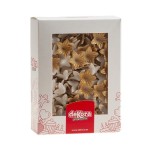 deKora 2cm Edible Mini Wafer Paper Flowers Pearl Gold, 400 pcs