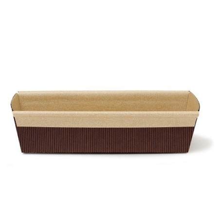 Decora 5x Einweg Backformen – 24.5 x 8.5 x 6.5 cm, Hitzebeständig & Umweltfreundlich