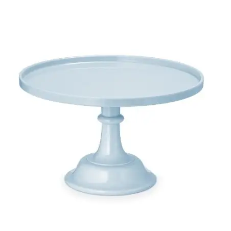 Tortenplatte Hellblau 24 cm – Kuchenständer für Geburtstag & Babyshower