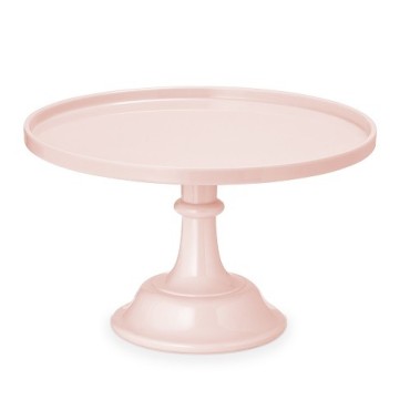 Tortenplatte Rosa 24 cm – Kuchenständer für Hochzeit, Taufe & Geburtstag