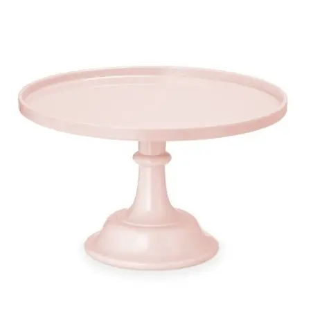 Tortenplatte Rosa 24 cm – Kuchenständer für Hochzeit, Taufe & Geburtstag