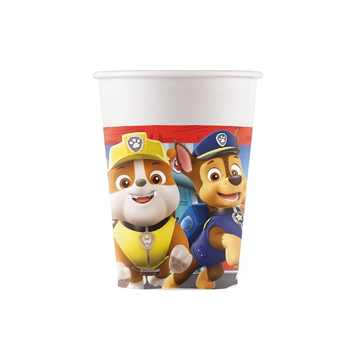 Paw Patrol Pappbecher 200ml – 8er Set für Kindergeburtstage Paw Patrol Pappbecher 200ml – 8er Set für Kindergeburtstage